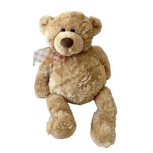 Gund Vintage Plushie Teddy Bear Manni Huggable and super soft & cozy 15016 16"